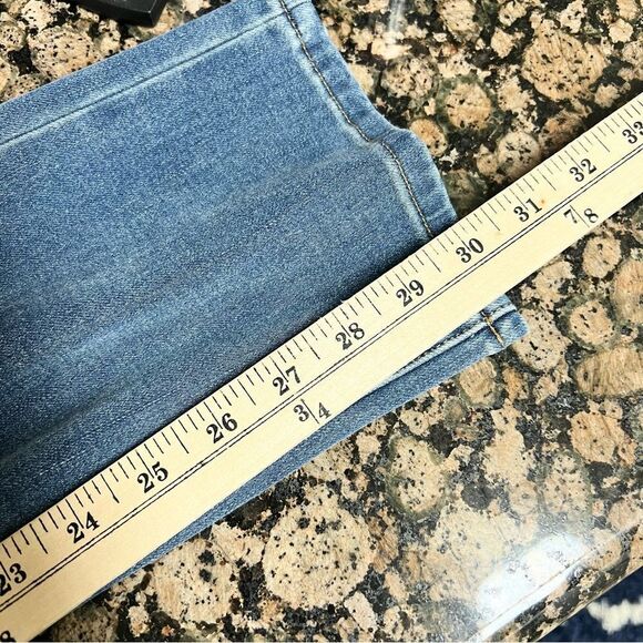 Soft Surroundings The Ultimate Denim Relaxed Straight Blue Jeans Size M - Picture 6 of 6